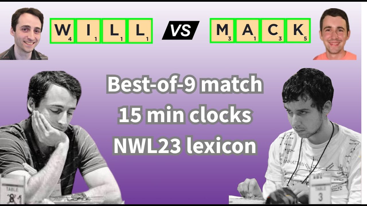 Scrabble YouTuber Battle: Will Anderson vs Mack Meller