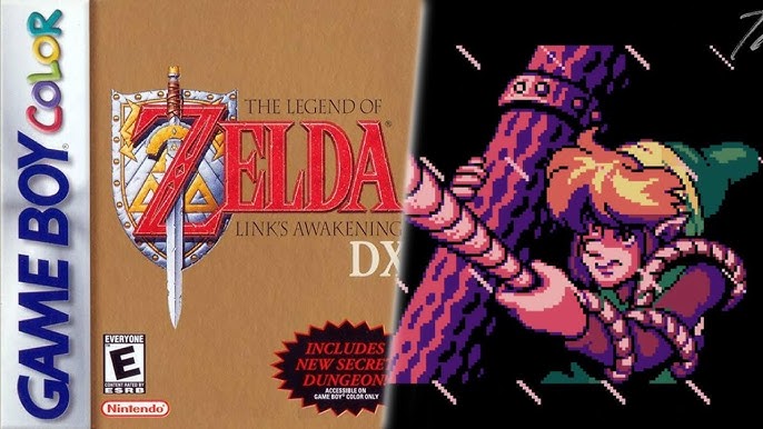 The Legend of Zelda Link's Awakening DX NTSC Gameboy 