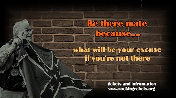 Rocking Rebels 40th anniversary party announcement