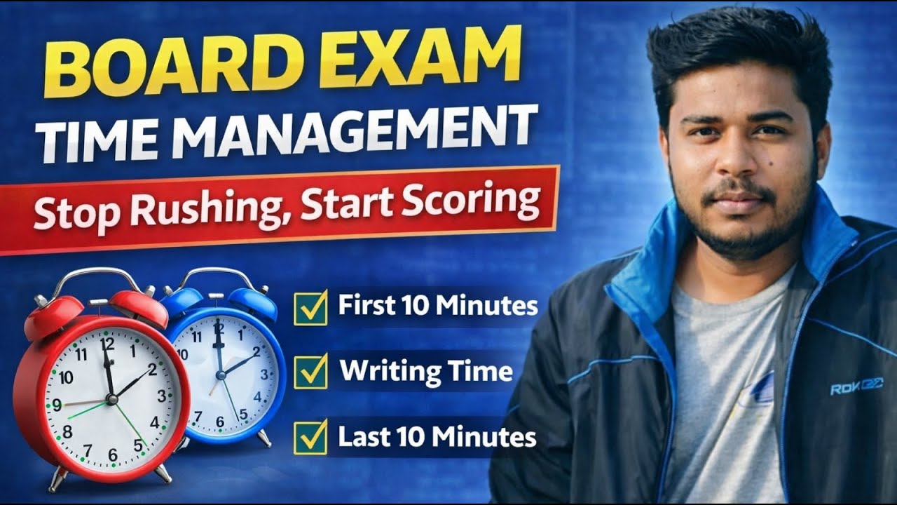 Stop Rushing Start Aligning Board Exam Time Management Strategy | HS Final 2026 | Stop Rushing ...