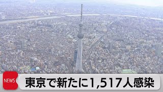 東京都で新たに1,517人感染確認（2022年6月27日）