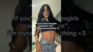 Show some love for this beautiful T girl #mtf #trans #transgender #sissy