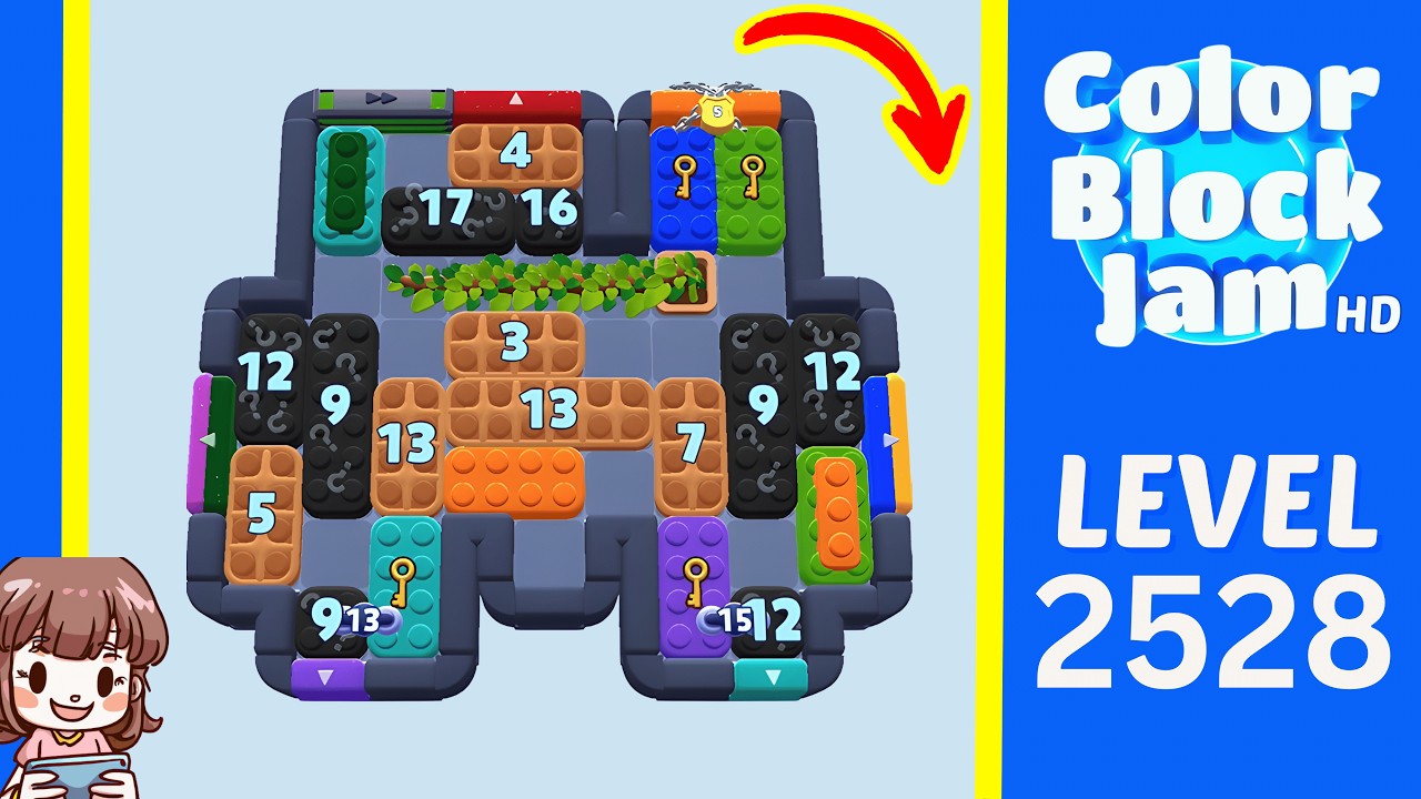 Color Block Jam Level 1617 (2528) Solution Walkthrough - YouTube