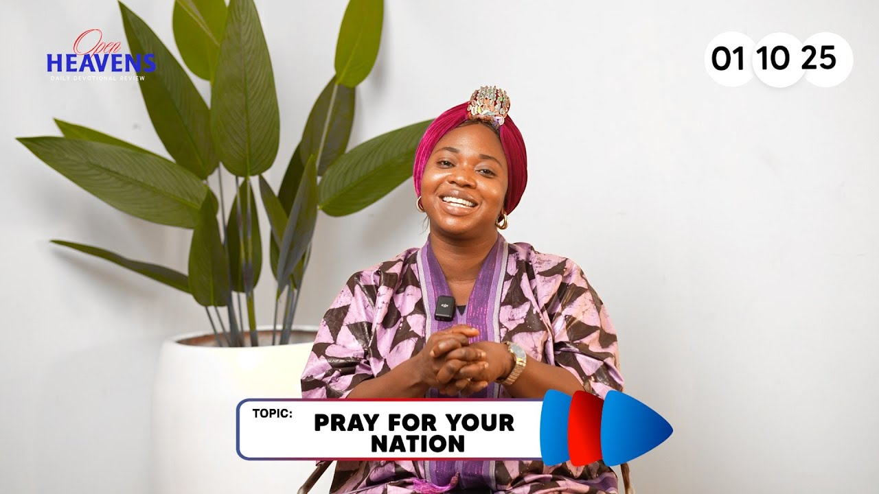 Open Heavens Devotional for today 01-10-2025 || PRAYERS FOR YOUR NATION ...