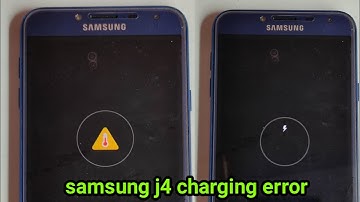 samsung j4 charging problem||j4 charging error