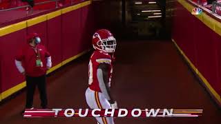 Patrick Mahomes connects with Tyreek hill on incredible touchdown pass Texans Vs Chiefs