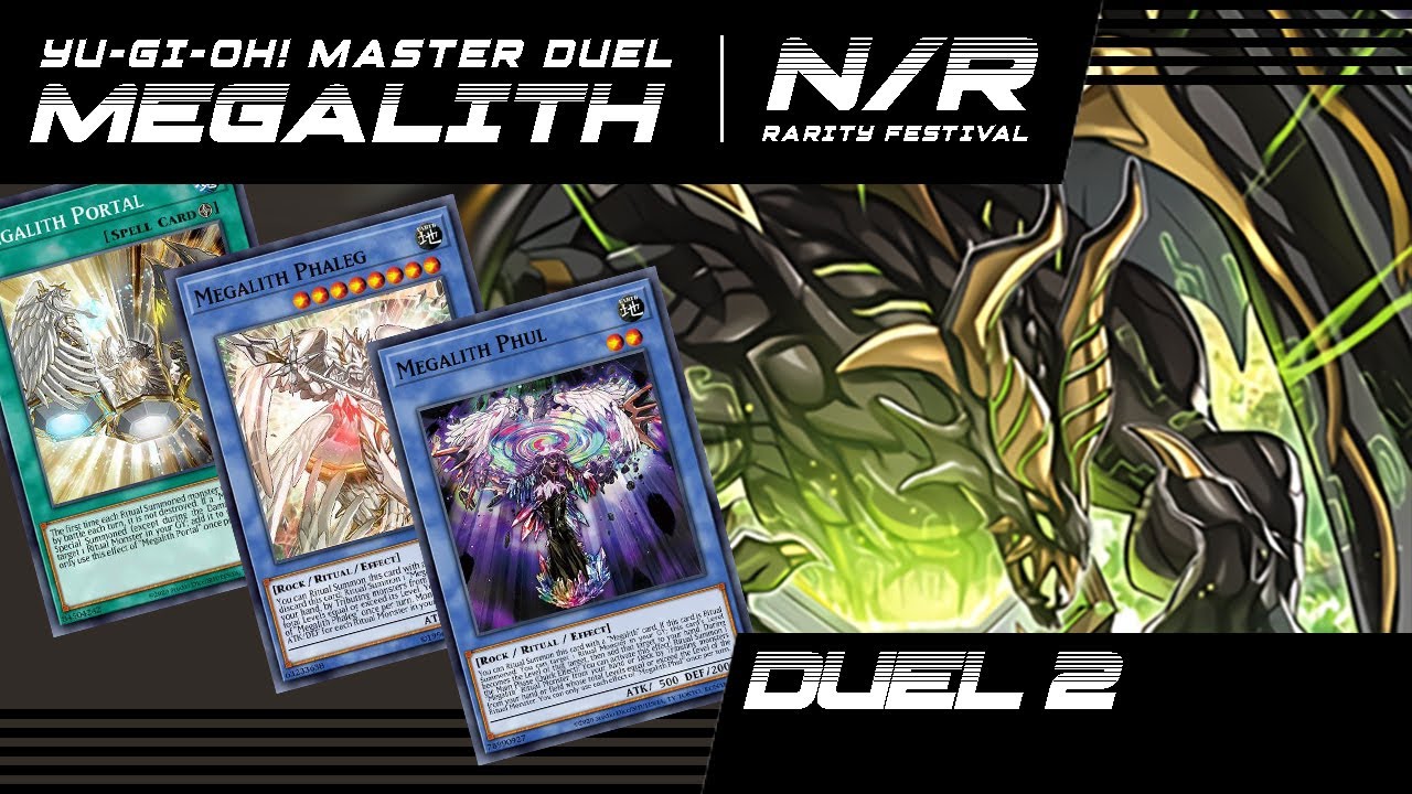 Yu-Gi-Oh! Master Duel | N/R Rarity Festival | Megalith Deck | Duel #2