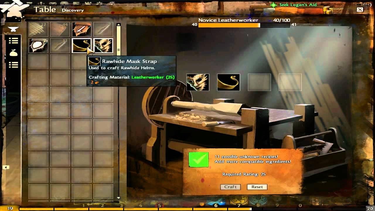 Guild Wars 2 Crafting Tutorial YouTube