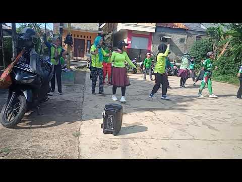 line dance bunga anggrek