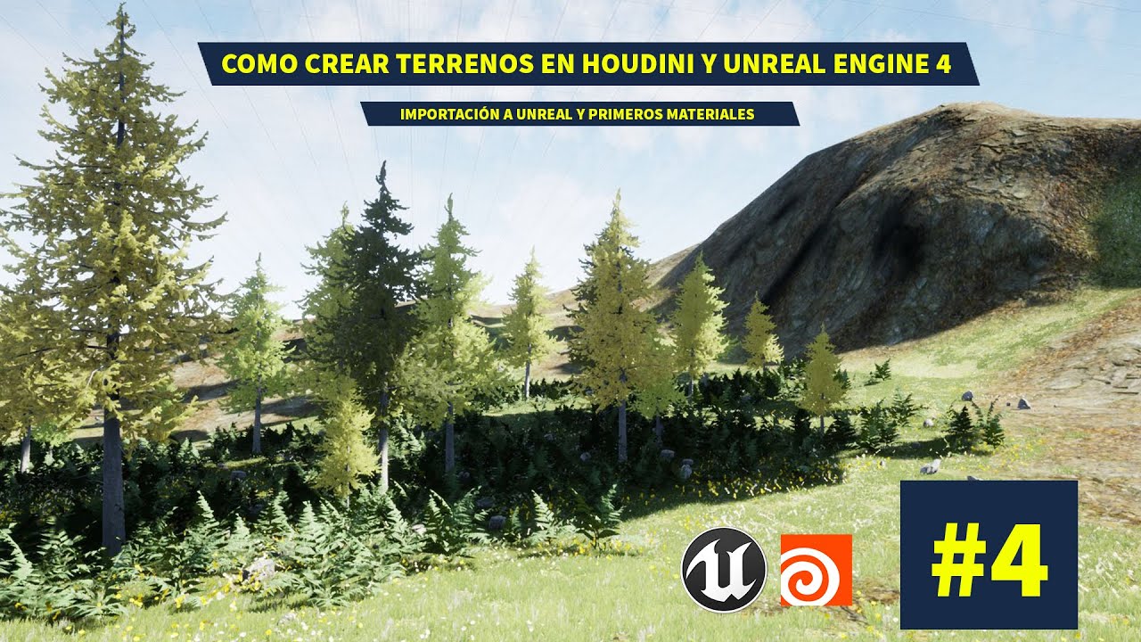 Como crear un terreno en Unreal Engine 4 y Houdini | Tutorial Unreal ...