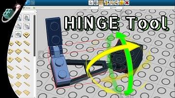 LEGO Digital Designer - The Hinge Tool In-depth Tutorial