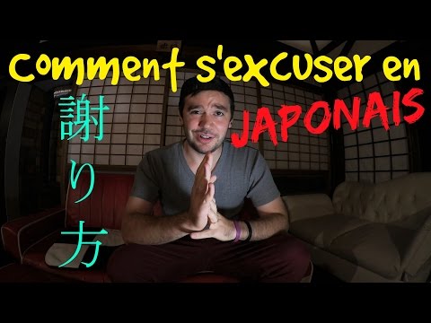Vidéo: Comment Dire Désolé En Japonais