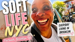 REAL NYC SOFT LIFE 🌸 Everyday Living | Roaming the streets | Hair braided + more  screenshot 3