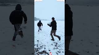 Tried to be elegant in the snow ,ended up as a meme-worthy fall 😂#funny #memematerial  #snowfall