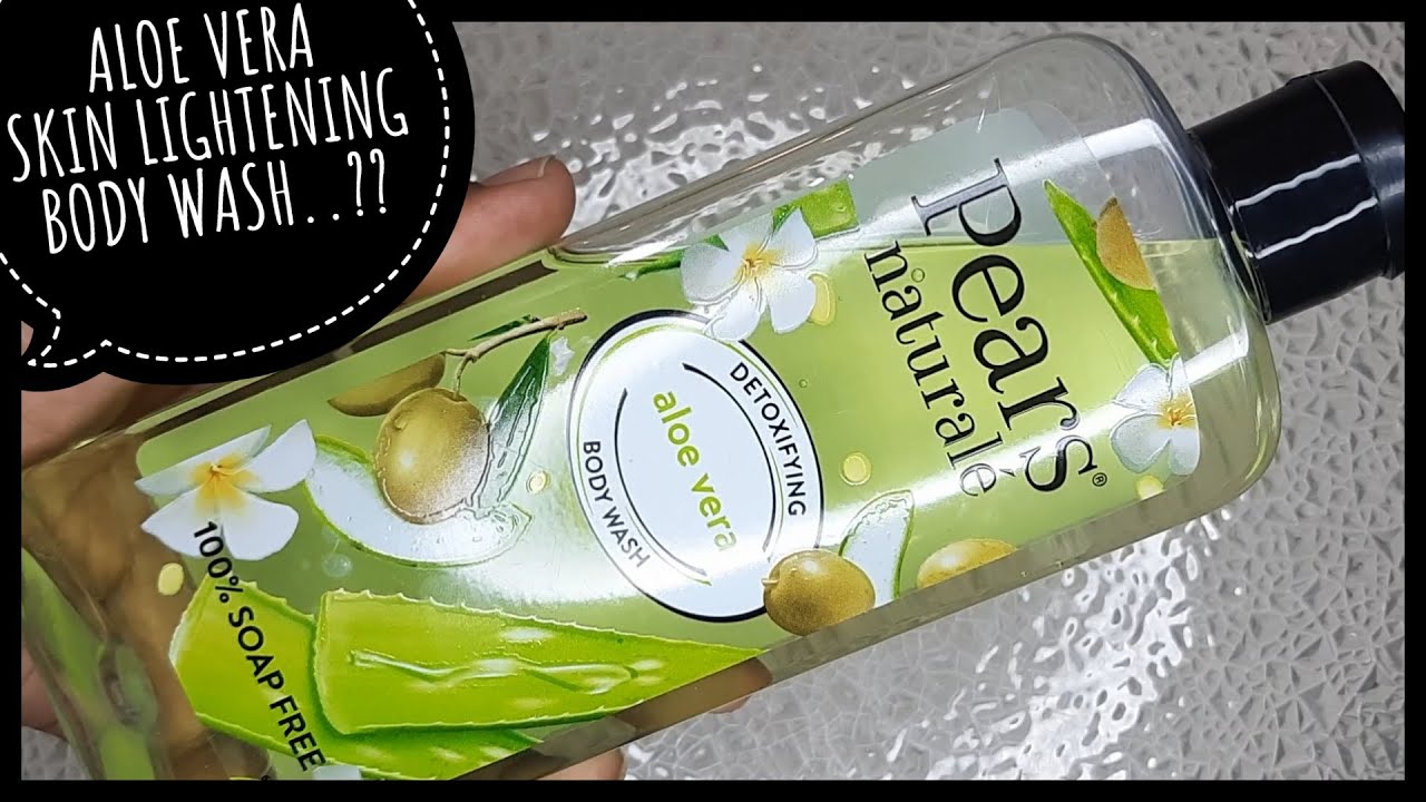 Aloevera Fairness Body Wash.? Pears Aloe vera Detoxifying Body Wash