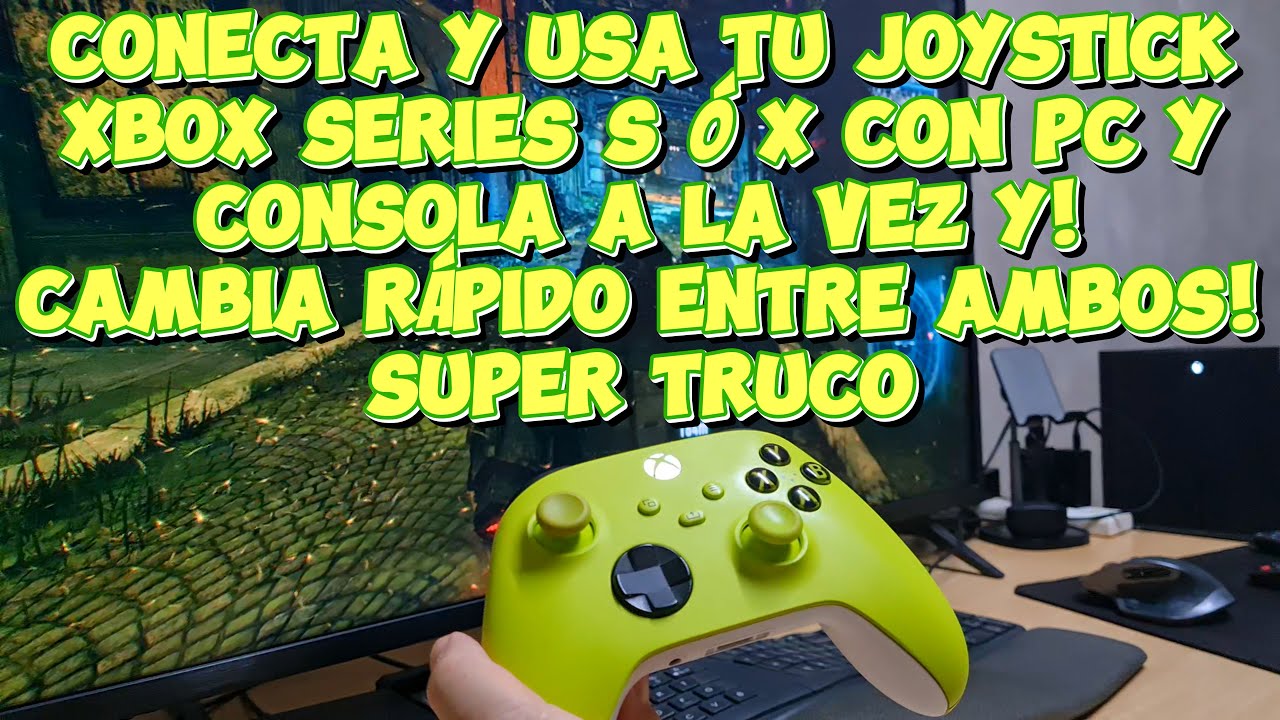 Cómo conectar tu mando de Xbox Series X y Series S a un PC con Windows