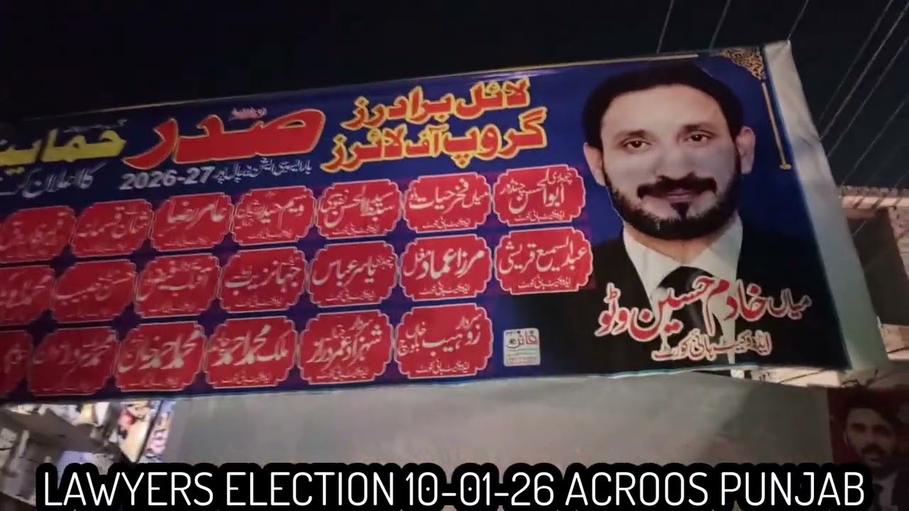 How Election of Bar Associations conducted in punjab