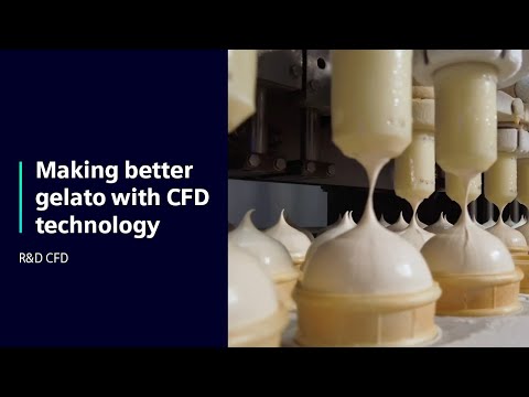 R&D CFD | Making better gelato with CFD technology | Simcenter