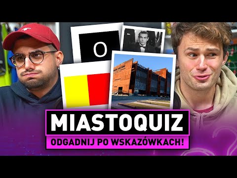 Odgadnij MIASTO po 5 WSKAZÓWKACH! Miasta POLSKIE i ZAGRANICZNE! MIASTOQUIZ GRAFICZNY!