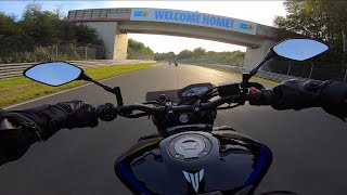 Nürburgring Lap 1 Did NOT Go To Plan | Yamaha MT-09SP FULL AKRAPOVIČ TITANIUM