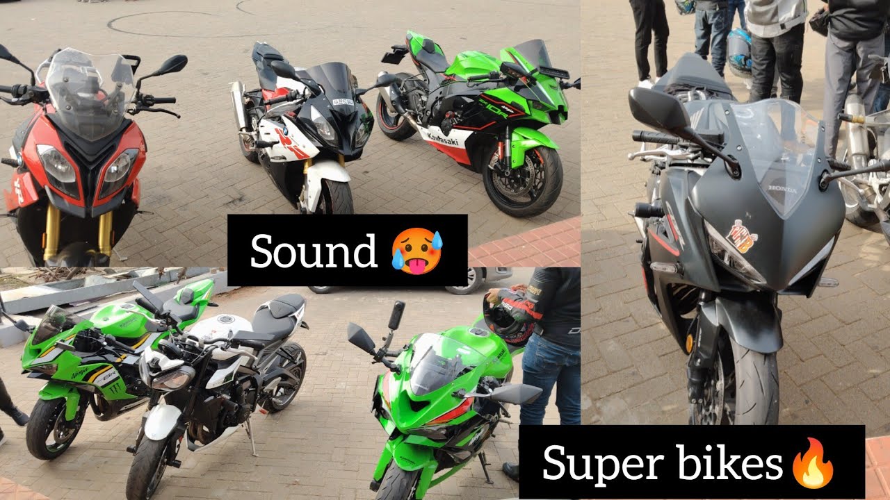 SUPER BIKES 🏍️ BIKE SOUND🥵🔥NINJA🔥BMW🔥TRIUMPH🔥GSXR🔥