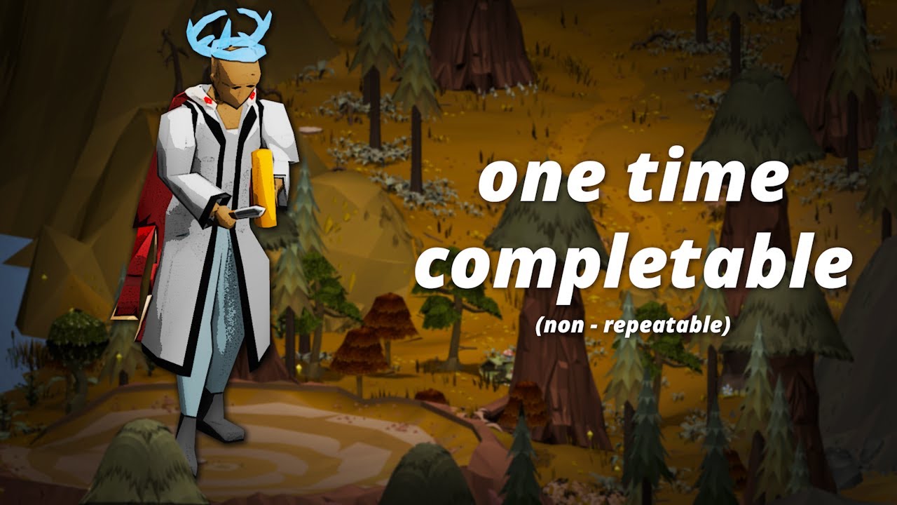 Эти задания RuneScape больше никогда не будут выполнены | Iron Completenist