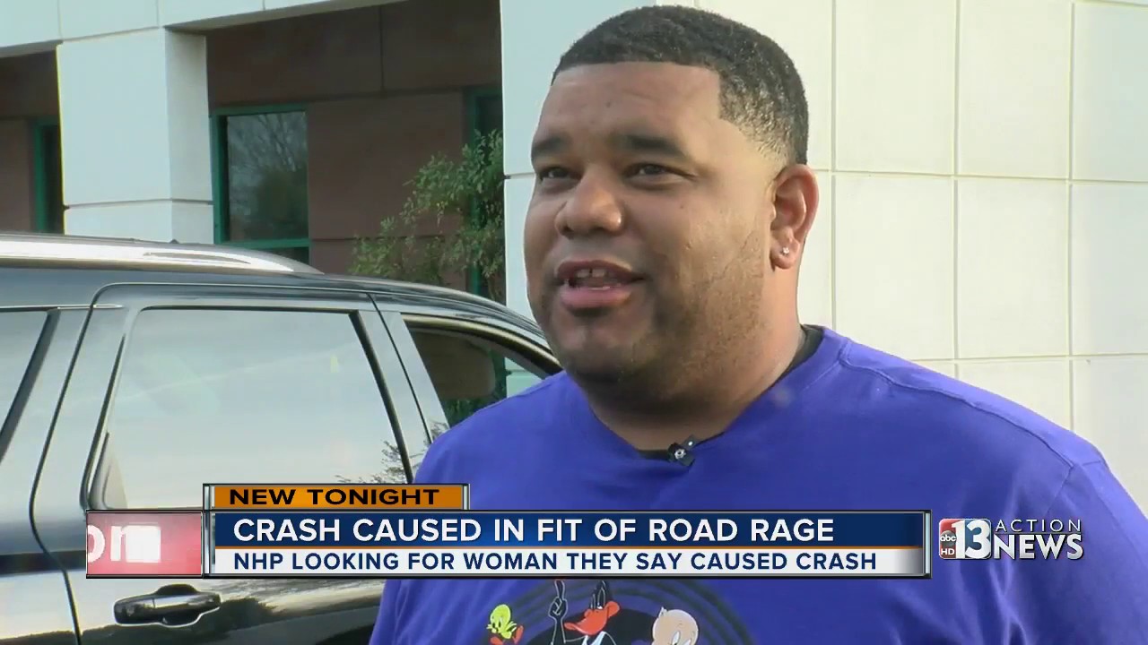 Man speaks out after road rage crash - YouTube