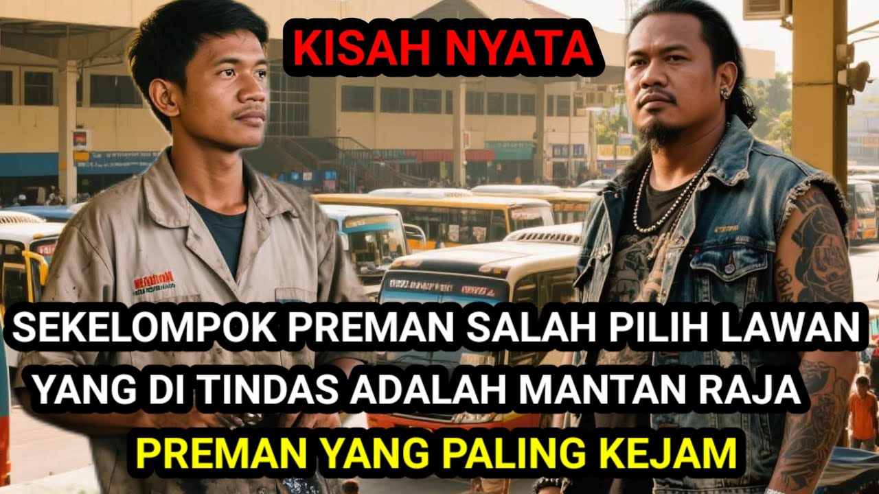 KISAH NYATA❗SEKELOMPOK PREMAN SALAH PILIH LAWAN YANG DI TINDAS ADALAH MANTAN RAJA PREMAN YANG KEJAM 