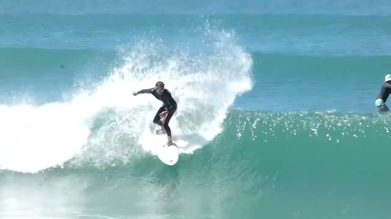 Bruno Degert Surfing with Van der Waal surf grip YouTube