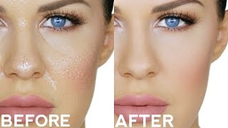 LIFE CHANGING FOUNDATION TRICK FOR OILY SKIN!! STOP YOUR MAKEUP GETTING SHINY!