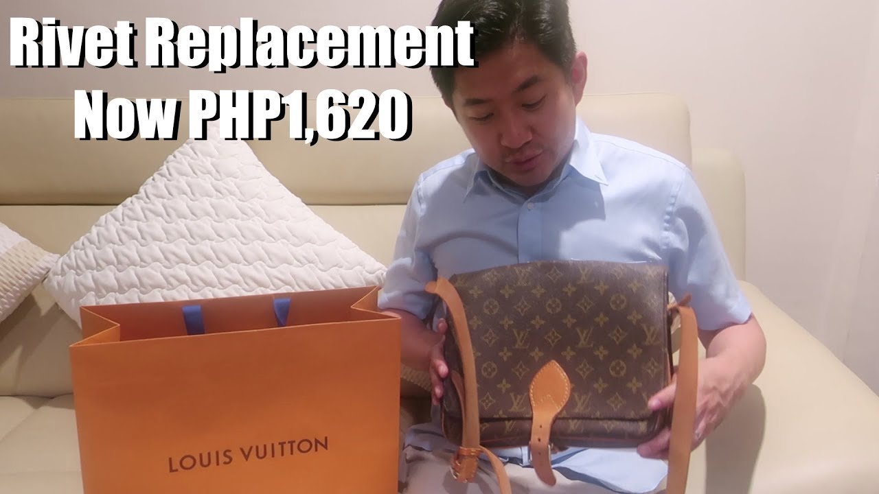 LV not repairing Rivets on Vintage bags