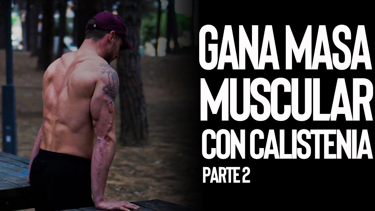 Gana Masa MUSCULAR con Calistenia (parte2)