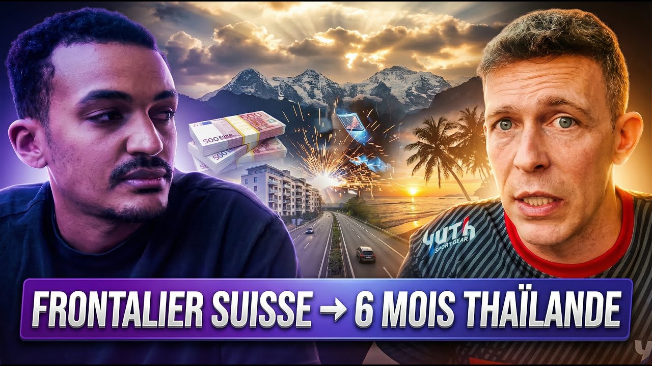 FRONTALIER SUISSE et 6 MOIS en THAILANDE ? Comment fait-il ? Il nous dévoile tout !