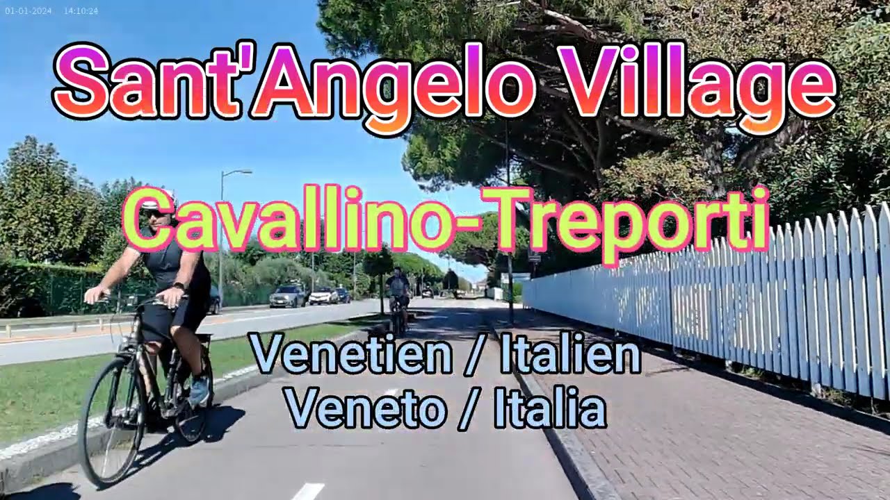 Sant'Angelo Village in Cavallino-Treporti - Eindrücke mit dem Fahrrad und zu Fuß 2025
