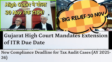🚨 Big Relief! ✅ ITR Filing Due Date Extended to 30 Nov 2025 📅 | CBDT Circular Explained 📜”