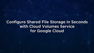 Configure Shared File Storage in Seconds
