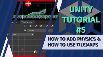 How YOU Can Add PHYSICS And a MAP to Your 2d Game - Unity Tutorial #5