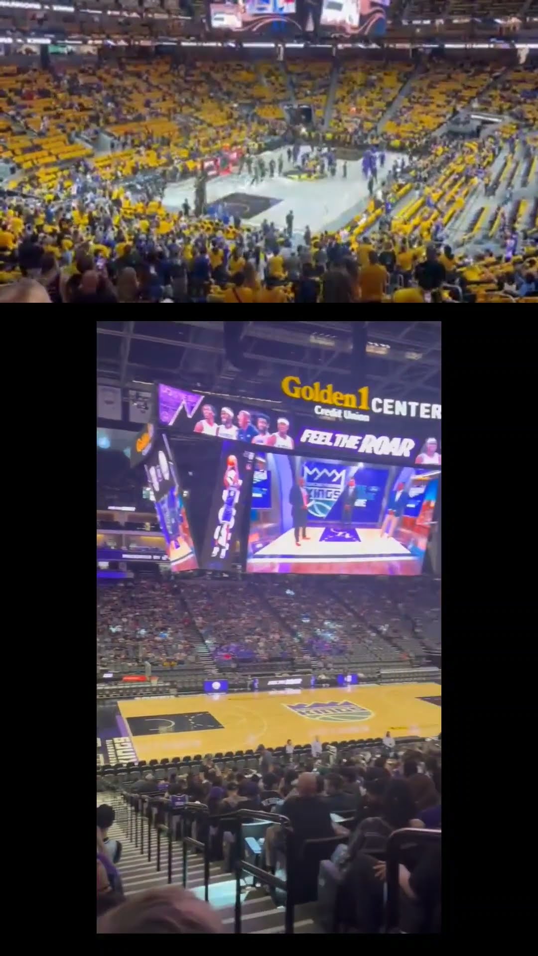 kings vs warriors crowds game 3 ?