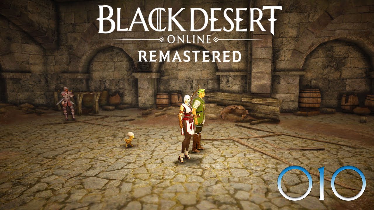 Black Desert Online Remastered 🌟 010 Die Burganlage von Cron YouTube