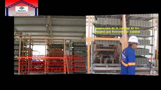 PROCESO DE PRODUCCION DE BLOCK VIBROCOMPRIMIDO CON ADITIVO EUCOLITH R DE EUCOMEX,