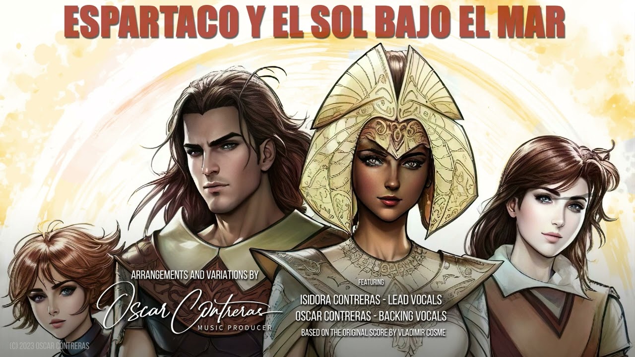 Espartaco Y El Sol Bajo El Mar - Arranged by Oscar Contreras - Lead Vocals by Isidora Contreras