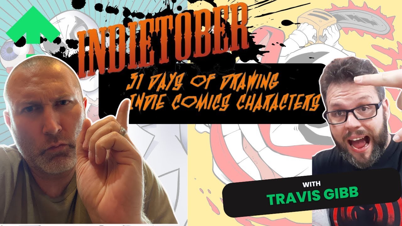 Indietober is a Celebration of Indie Comics! Chatting with Travis Gibb