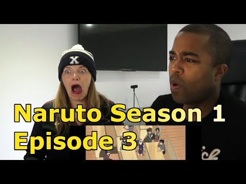 Naruto Season 1 Episode 3 "Sasuke and Sakura: Friends or Foes?"  (Discussion 🔥)