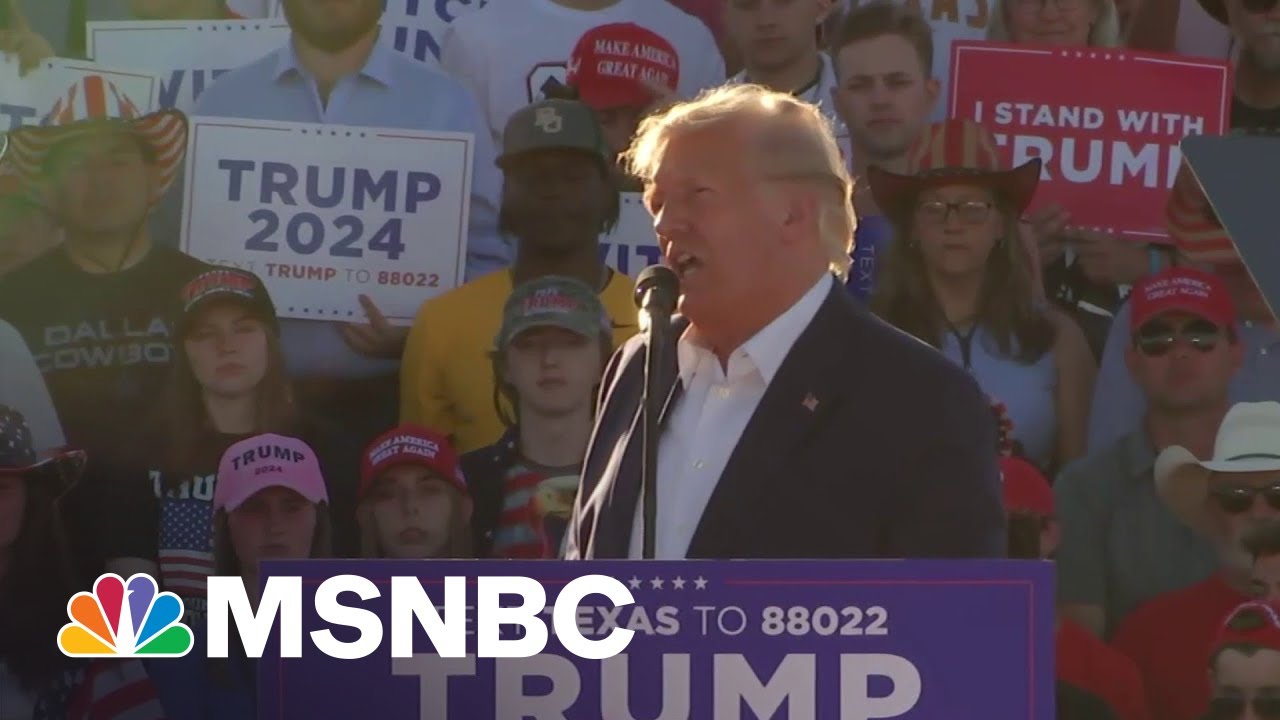 Michael Schmidt: It's rich Trump is claiming government is being weaponized against him