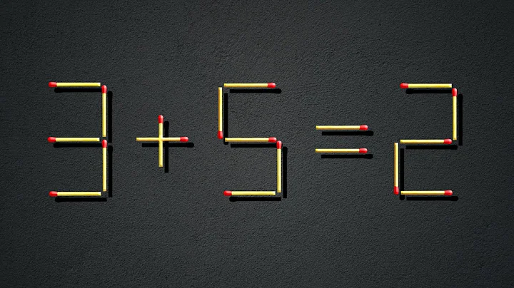 Move only 1 stick to make equation correct | Matchstick Puzzle #11