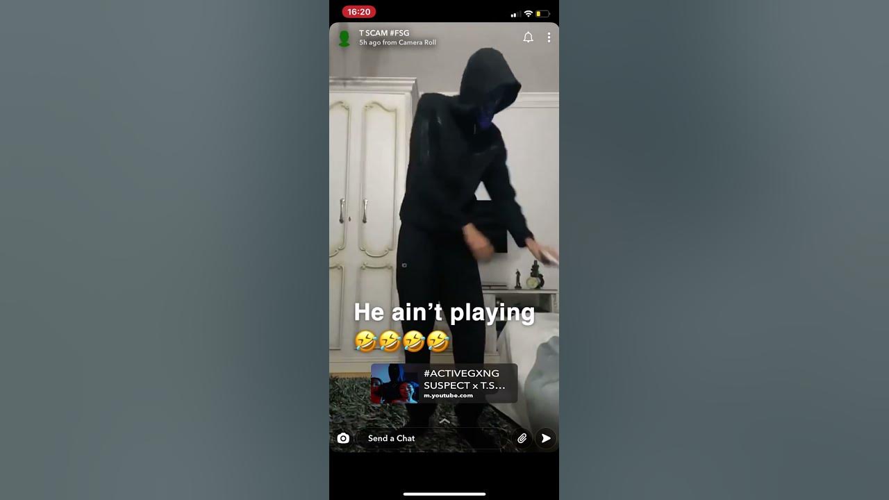 #ACTIVEGXNG T.SCAM | HAS A GUN AND A 15 INCH KNIFE