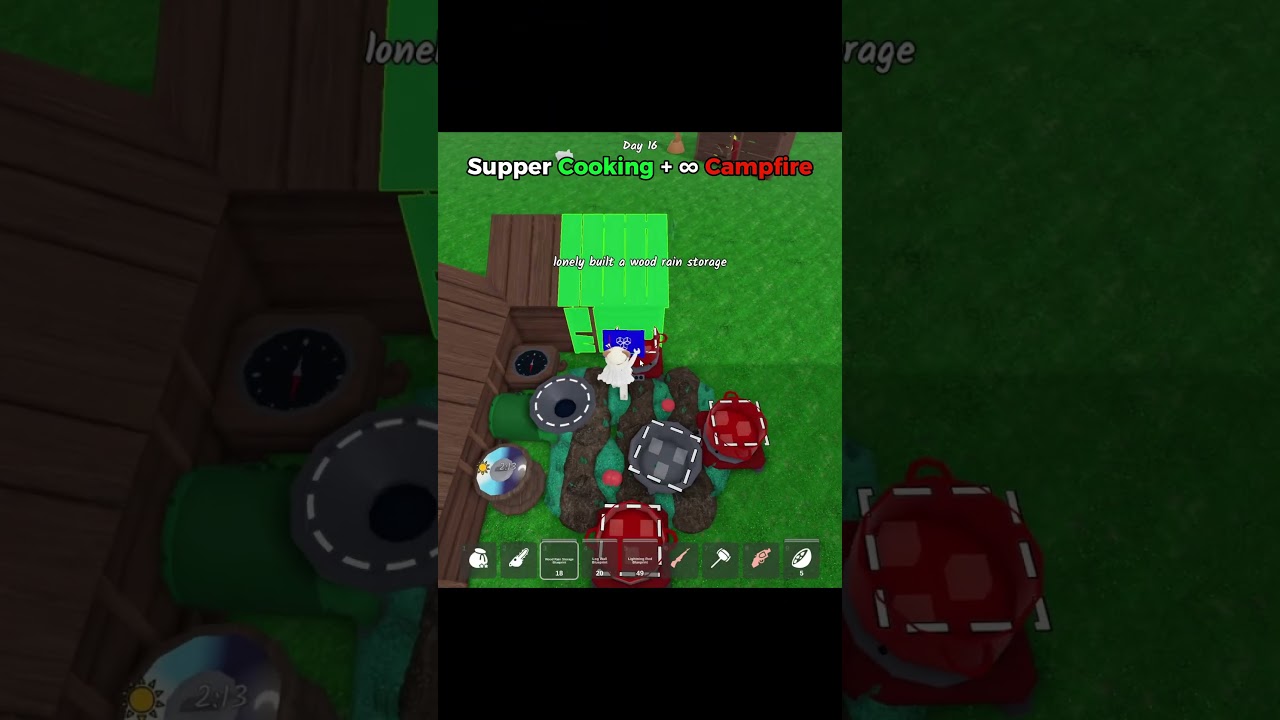 Supper Cooking + ∞ Campfire 😂