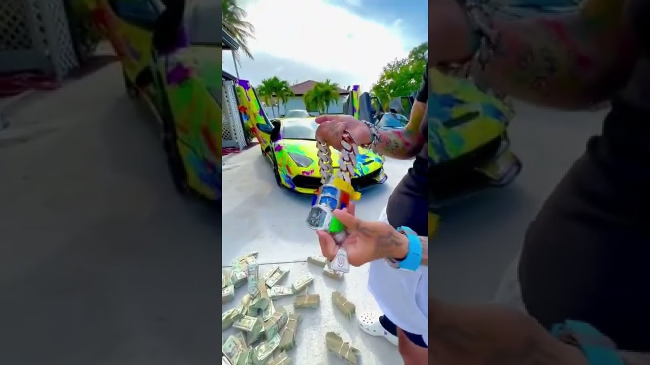 6ix9ine Flexes 7 Houses Worth Of Watches 