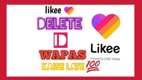 LIKEE DELETE HO GAYA WAPAS KAISE LAYE.#Knowledgepriyanshu