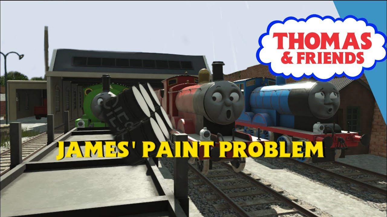 Thomas & Friends: Leaders Of The Track - James' Paint Problem - Trainz 22